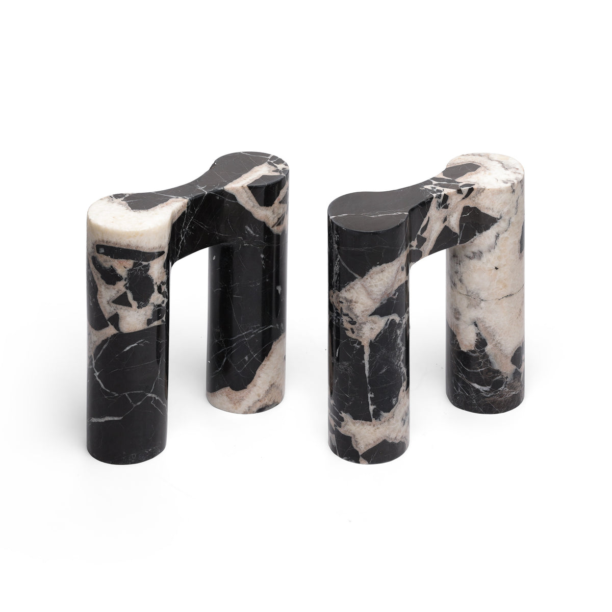 Akhrōma Bookend - Grand Antique Marble
