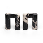 Akhrōma Bookend - Grand Antique Marble 