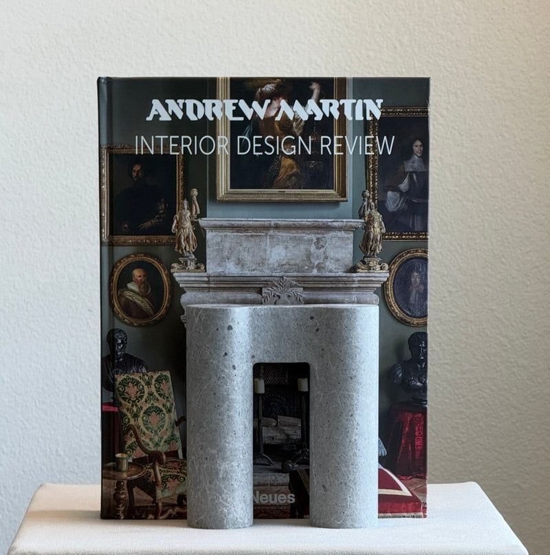 Akhrōma Bookend - Hermes Grey Marble