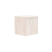 Angolare Lidded Jar - Limestone
