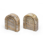 Geō Bookend - Grey Onyx