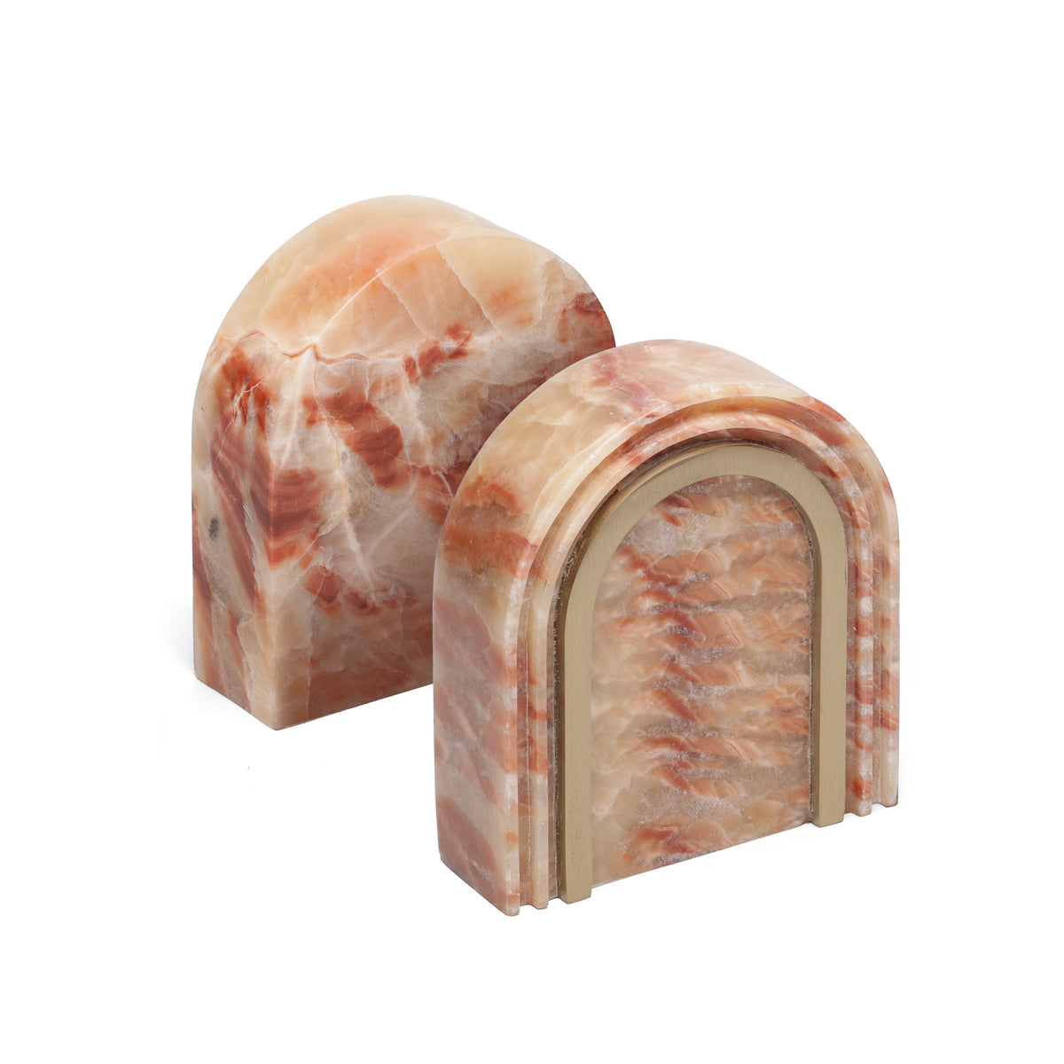 Geō Bookend - Red Dragon Onyx