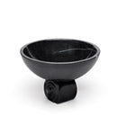 Ionic Bowl - Nero Marquina Marble