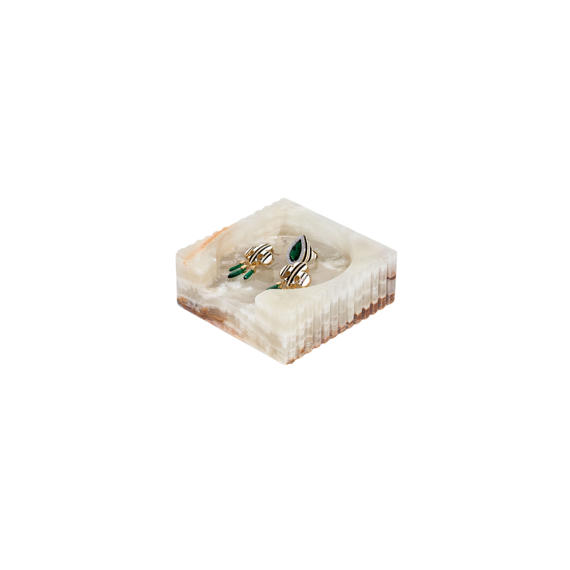 Vide Poche - Green Onyx
